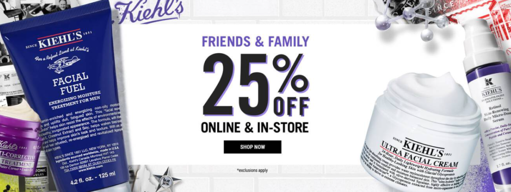 Promotion Code for Kiehls