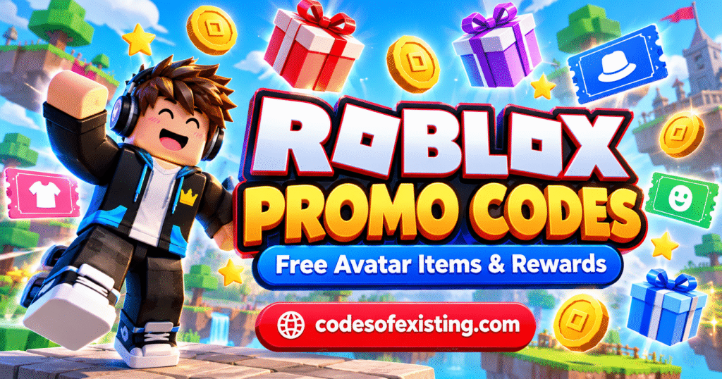Roblox Promo Codes List